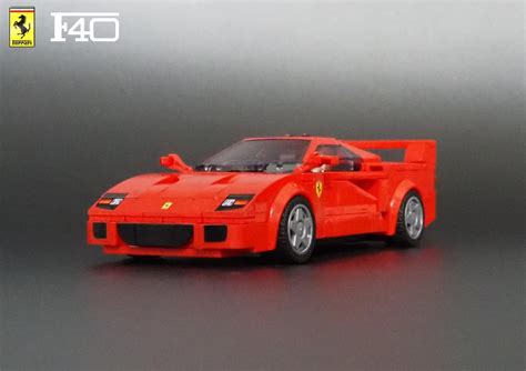 LEGO MOC Ferrari F40 - Speed Champions 8 Studs wide by AbFab74 ...