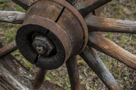 Wooden Wheel Wagon - Free photo on Pixabay