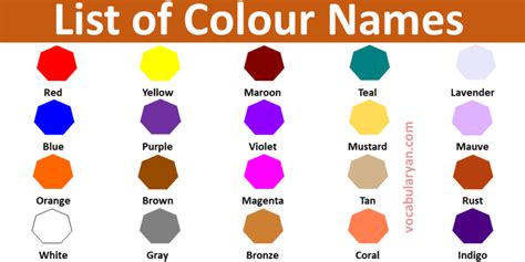 Color Palette Popular Colors Color Chart Patterns And Names Rgb Hex ...