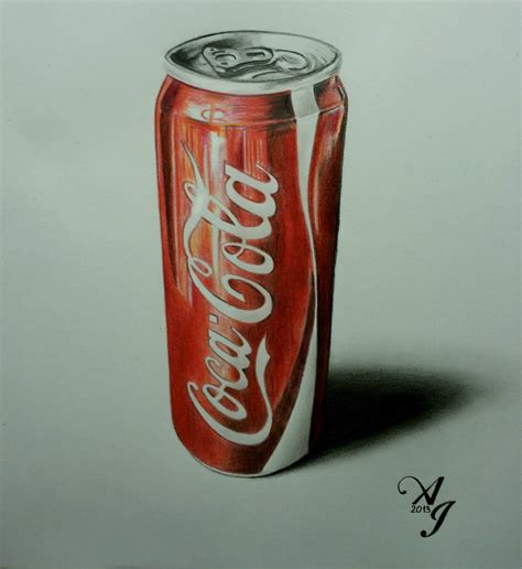 My 3D drawing of Coca-Cola bottle by AlexArt1994 on DeviantArt