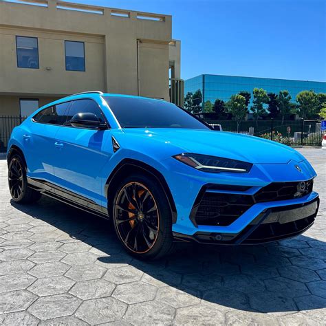 Custom 2022 Lambo Urus Feels Like a Big Blue Baby, Sounds Like an ...