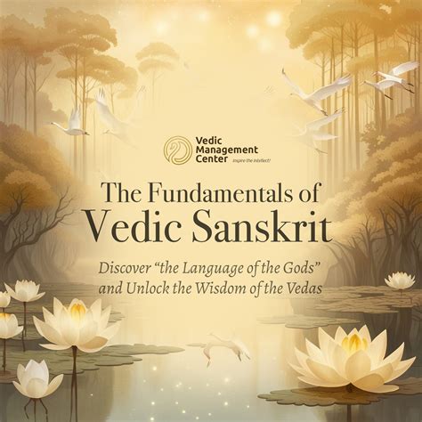 The Fundamentals of Vedic Sanskrit Course | Vedic Management Center