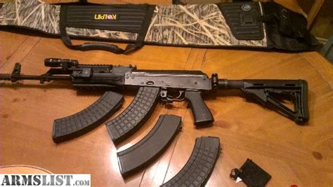 ARMSLIST - For Trade: AK-47 with Tactical Accessories and 4 Magazines ...