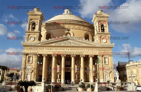 Mosta Parish Church Rotunda Landmark - Malta Photos