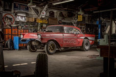 '57 Chevy Gasser: The resurrection of "Superstition" - Revivaler