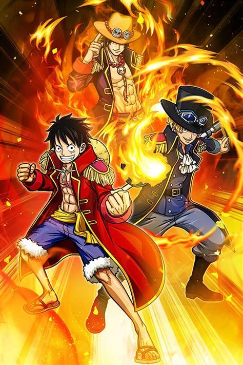 Ace Sabo Luffy HD phone wallpaper | Pxfuel