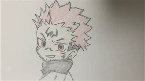 How To Draw Sukuna | Step By Step | Jujutsu Kaisen - YouTube