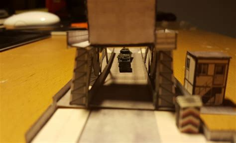 Pegasus-Bridge: 6mm-Diorama der Operation Tonga