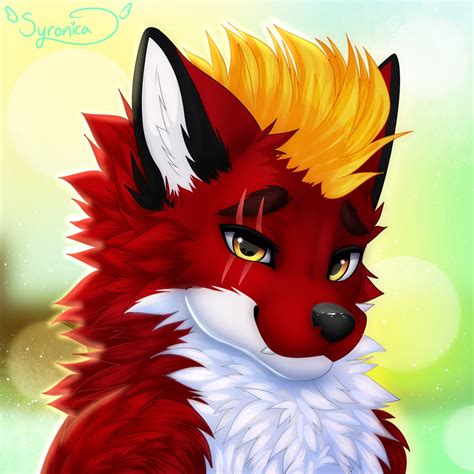 Fursona Profile Pic Commission, Custom Cute Furry Art, Painted Fursona ...