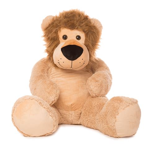 Best Made Toys 55" Jumbo Lion Giant Plush Animal - Over 4 feet tall ...