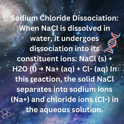 SOLUTION: The reaction between sodium chloride (NaCl) - Studypool