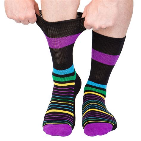 Diabetic Socks for Men & Women - Multi Stripes – Dr. Segal's