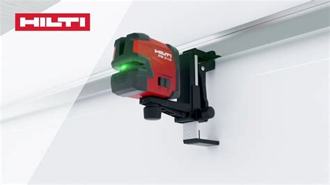 HOW TO level ceilings using the Hilti PM 2-LG green line laser level ...