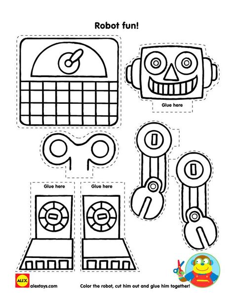 Printable Robot Worksheet