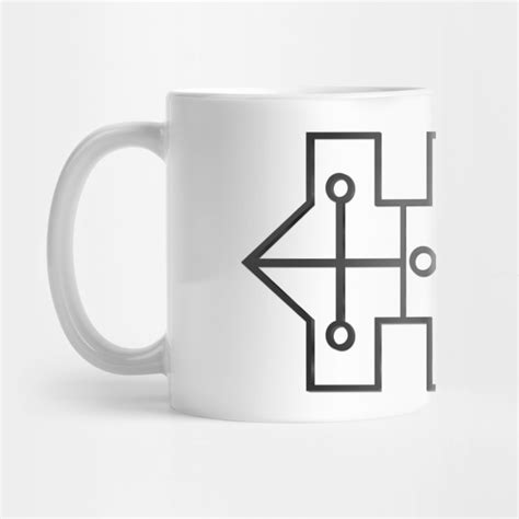 Raum Sigil Modern Ars Goetia Demonic Seal of Raum in Black - Raum - Mug ...