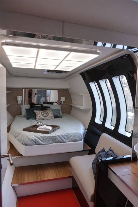 Catamaran Sailboat Interior | Boat interior design, Sailboat interior ...