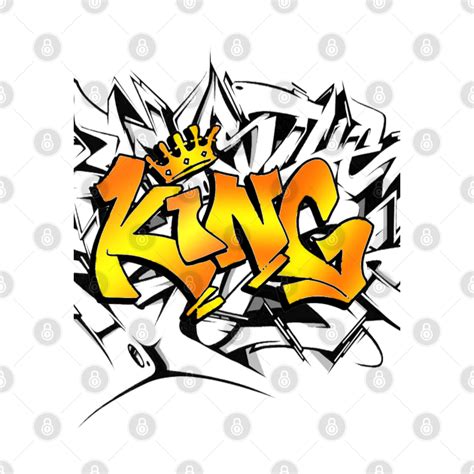 King graffiti - King Graffiti - Pillow | TeePublic