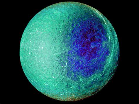 Saturn's Moon Rhea - Universe Today