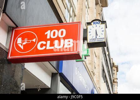 100 club Oxford Street London Jazz Indie and comedy club Stock Photo ...