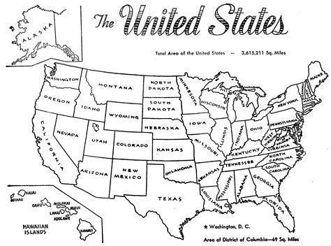 Blank United States Map 1850 Sketch Coloring Page