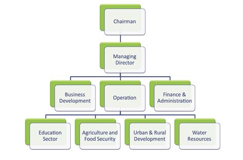 Company Organogram Template Word - Sarseh.com