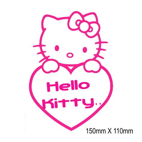 Dekoration PAW PRINT HEART! KITTY I LOVE MY CAT Window Sticker Vinyl ...