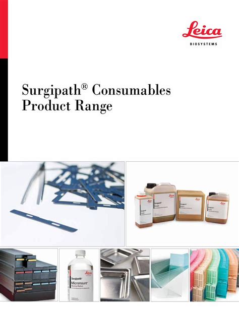 (PDF) Surgipath Consumables Product Range - Leica Biosystems ...