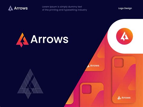 Arrow Logo Design by Unique Idea on Dribbble