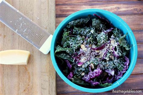 Easy Lacinato Kale Salad - I Heart Vegetables