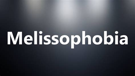 Melissophobia - Medical Meaning and Pronunciation - YouTube