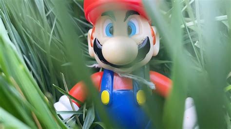 Mario touches grass for the first time. Relaxing Soft Grass Sounds ...