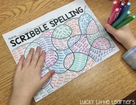 LP-Free Spelling Activities - Lucky Little Learners