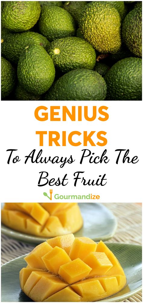 Genius Tricks To Always Pick The Best Fruit