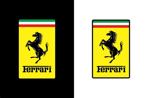 Ferrari horse logo editorial 18911486 Vector Art at Vecteezy