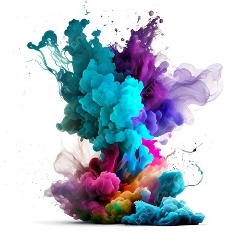 Color Powder Explosion Png Picsart Splash Smoke Effect Colors Png | The ...