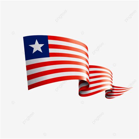 Liberia Flag Vector Design Images, Liberia Flag Vector Illustration ...