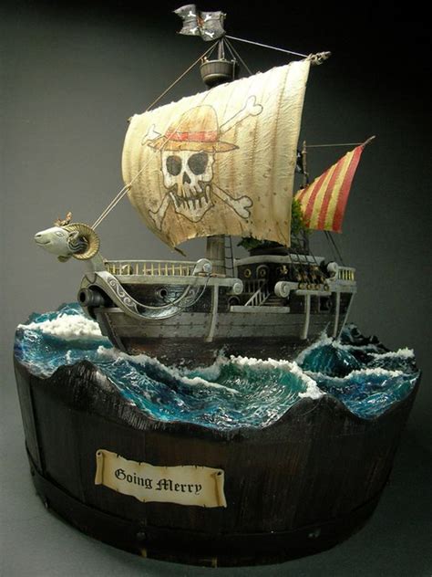 Going Merry - Pirates ship 1/100 Scale Model Diorama | Dioramas Science ...