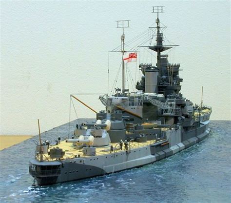 Academy 1/350 HMS Warspite, by Frank Spahr