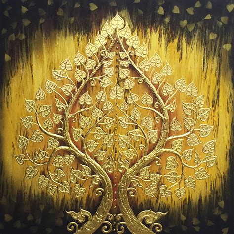 Best Bodhi Tree Artwork Paintings Online l Royal Thai Art