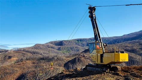 180 Swing Yarder | Tigercat Cable Systems | Steep Slope Harvesting