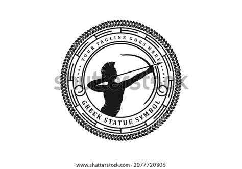 Hercules Heracles Bow Longbow Arrow Muscular Stock Vector (Royalty Free ...