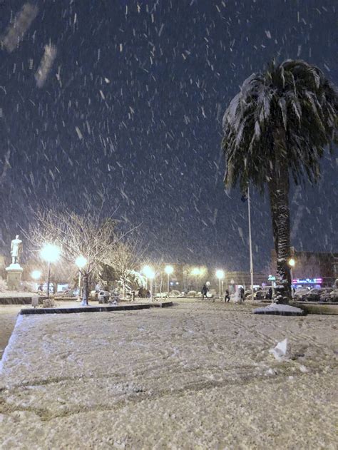 Northern California beaches see snow in latest storm | Nation and World ...