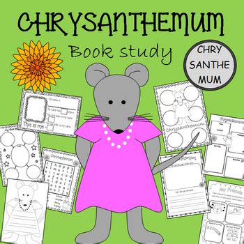 CHRYSANTHEMUM book and name activity pack for back to school | TpT