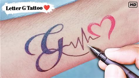 Update more than 83 letter g tattoo fonts super hot - in.coedo.com.vn