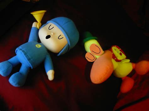 Pocoyo and Pato asleep by Porygon2z on DeviantArt