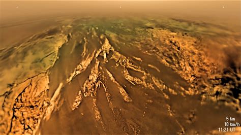 Huygens's descent to Titan's surface - YouTube