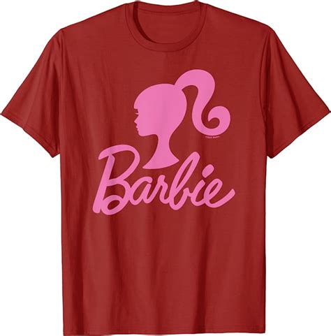 Barbie - Barbie Pink Logo Glitter T-Shirt - Walmart.com