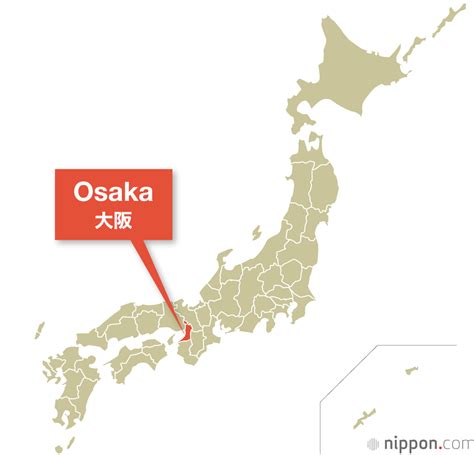 Osaka In Japan Map - Prudy Carlynne