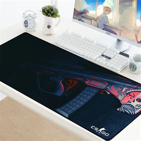 Custom Large Mouse Pad XL Big Size Keyboard Mat Rubber Game Gaming ...