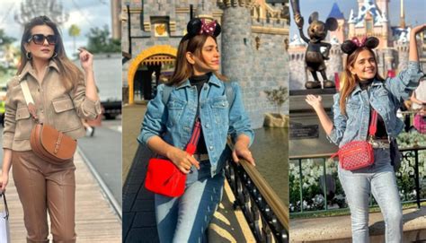 Sumbul Iqbal Khan Enjoys In Disneyland California - Pakistan Showbiz